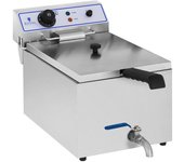 Freidora eléctrica profesional para restaurante 1 x 17 litros apta para pescado 14_0001778