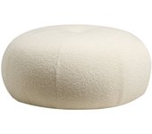 Puff tina bouclet blanco