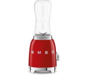 Batidora de vaso mini smeg rojo pbf01rdeu