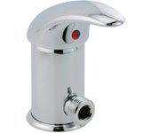 Mezclador cromado de color con conexión flexible para autocaravanas y barcos elka barby pla-2036 - cromo