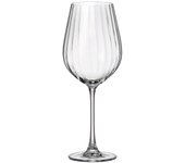 6 copa vino cristalin bohemia optic 65cl - transparente