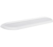 Estante fregadero gama pro pellet 600 x 120 x 30 mm resina termoestable blanca