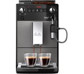 Cafetera - melitta - avanza f270-100 - depósito de agua 1,5 l - depósito de granos 250 g - 1450 w - gris titanio