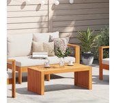 Vidaxl mesa de café para jardín 90x45x35 cm madera maciza acacia