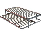 Pack juvenil nido 105x190 resistente de 2 somieres láminas con patas pikolin - kit somieres