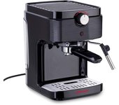 Cafetera espresso mellerware bari - 1630w| 20 bares | sistema calientamento thermoblock | 1-2 cafésblack