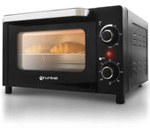 Minihorno eléctrico multifunción de sobremesa de 10l - hr-10mini - 1600w - negro
