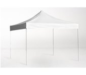 Carpa plegable 2x2 eco - blanco - impermeable - cenador ideal para jardín, playa, terrazas