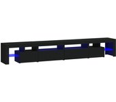 Mueble tv multimedia estantería para televisión buffet para televisión comedor salón dormitorio con luces 02_0026576
