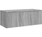 Mueble tv multimedia estantería para televisión buffet para televisión comedor salón dormitorio sonoma 80 02_0028454