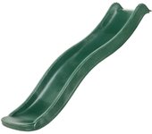 Axi sky175 tobogán verde con conexion de agua - 175 cm | elemento adicional para torre de juegos infantiles | tobogán de agua / tobogán adicional para