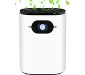 Deshumidificador eléctrico de 1200 ml, deshumidificador de aire, absorbente de humedad, tanque de agua, mini portátil.