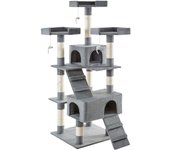 Tectake rascador para gatos 170 cm