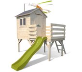 Casita de madera con tobogán josephine soulet