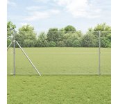 Vidaxl cerca de alambre soldado 1.4 x 50 m acero galvanizado