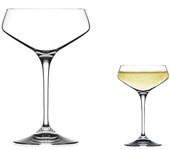 Copas de cristal transparente air para champán cl33