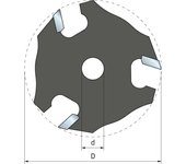 Cuchilla ranuradora freud - ø50,8 h2,5 al8 z3 - f03fr02028 -56-11308p