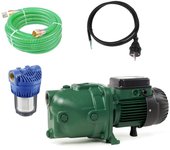 Dab jet 82 m + manguera 7m - bomba superficie - 3600 l/h - 850w - altura elev. 47m - kit completo - bomba riego