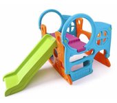 Tobogán de jardín con actividad multi