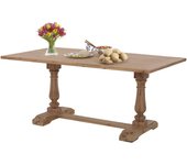 Juliane|mesa de comedor de 220 cm en madera de acacia natural
