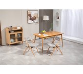 Sillas plegables con asiento acolchado, juego de 2 sillas de comedor plegables con cojín, sillas portátiles para invitados, oficina, boda