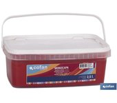 Pintura plástica monocapa rojo diablo (2,5 lt)