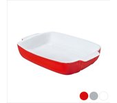 Fuente para horno pyrex signature cerámica blanco