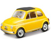 Maqueta de coche bburago 926595.006 model kit fiat 500f kit 43 piezas
