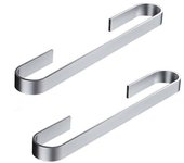 2pcs multifuncional pared montaje toallero cuarto de baño toallero estante de almacenamiento percha toallero estante, 45cm
