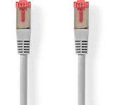 Cable de red cat6 - rj45 macho - rj45 macho - sf/utp - 2.00 m - redondo - pvc - gris - label