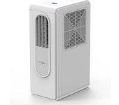 Ciarra aire acondicionado portátil 3 en 1 sin tubo bajo consumo con mando pequeño para cocina dormitorio oficina cdpac59-w