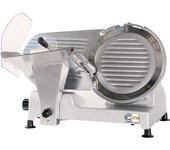 Cleiton® cortadora de fiambre con cuchilla de 250 ø mm | cortafiambres eléctrico profesional con espesor de corte regulable de 0 a 12 mm - 320 w