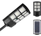Farola solar de 300 w con sensor de movimiento, paquete de 4, iluminación de seguridad exterior impermeable