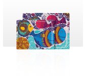 Don hierro - set de 2 bandejas de servir, 42 x 29 cm y 48 x 37 cm, aptas para lavavajillas.-