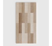 Varobath | plato de ducha 3d plaster 90x120 - efecto madera abaryon