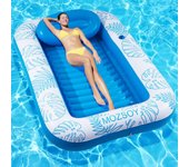 Flotadores inflables para piscina, flotador para tumbona de piscina de bronceado - 4 en 1 baño de sol para piscina de bronceado