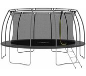 Cama elástica redonda 488x90 cm 150 kg