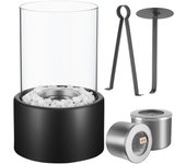 Tectake chimenea de mesa de bioetanol resistente al calor