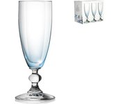 Copas de flauta de cristal splendor cielo cl17.5, azul claro