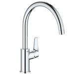 Grifo de cocina grohe start curve quickfix cromado