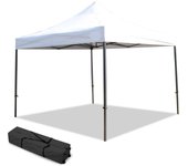 Cenador plegable profesional 3 x 3, carpa para mercados, ferias... blanc