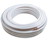 Tubo de cobre para aire acondicionado 50 m 3/8 x 0,8 mm para aire acondicionado