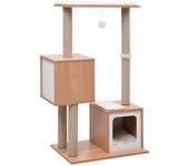 Torre de muebles para gatos, juguete para escalar, rascador, plataforma para escalar con tapete para rasc 02_0022731