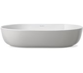 Duravit luv lavabo sobre encimera 70x40cm, sin rebosadero, sin orificio para grifo, sin orificio para grifo, pulido, 03797023001, color: blanco