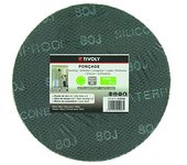 Tivoly xt10111018720 - disco a maglia per auto agrippant ø 180 mm gr 80, colore: nero