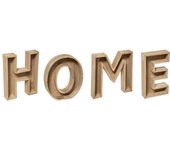 Atmosphera - palabra de mesa «homer» - madera h26 cm