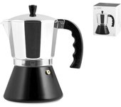 Cafetera dinámica de aluminio con base de inducción, 9 tazas, escala h&h