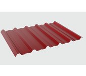 Chapa grecada metálica trapezoidal de acero paneles ebro 2000x1030x0,6 mm para cubierta