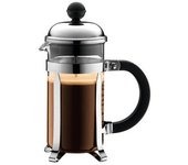 Chambord - cafetiere a piston bodum , 8 tasses, 1.0 l, acier inox