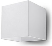 Sollux quad - 1 lámpara de pared light up down blanca, g9